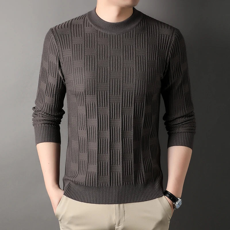 https://ae01.alicdn.com/kf/Sc4e0308507424982bed4b4a1422c70e2L/2023-New-Men-s-Autumn-and-Winter-Sweaters-Square-Checkerboard-Jacquard-Bottom-Shirt-Warm-Elastic-Skincare.jpg