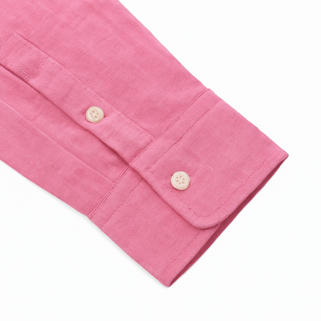 TELLET PURE LINEN TAILORED SHIRT