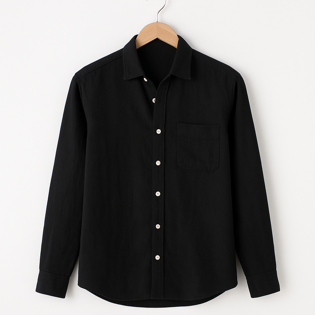 TELLET PURE LINEN TAILORED SHIRT