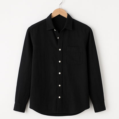TELLET PURE LINEN TAILORED SHIRT