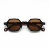 Black/Tortoise with Brown Lenses
