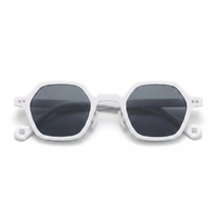 White with Smoke Lenses