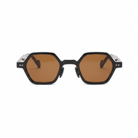 Black/Tortoise with Brown Lenses