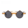 C2 orange leopard framed gray slices