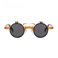 C2 orange leopard framed gray slices
