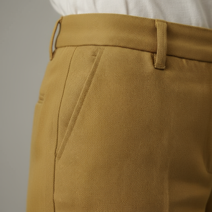 Terno trespassado de linho