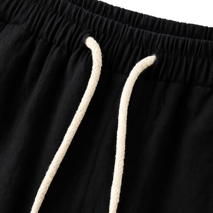 TELLET CASUAL MEN'S 2-PIECE COTTON-LINEN SET