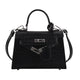 TELLET STRUCTURED LEATHER HANDBAG
